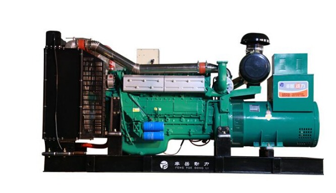西流河镇上柴500kw大型柴油发电机组