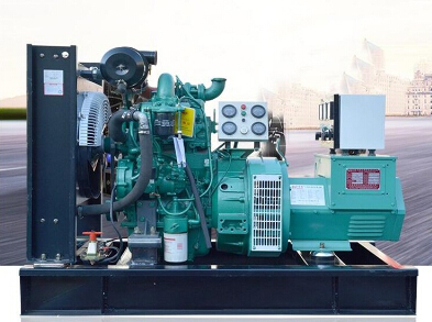 西流河镇全新上柴50kw大型柴油发电机组